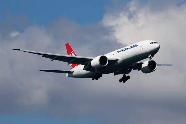 Istanbul Turkije Maart 2019 Turkse Vracht Boeing 777 200 Ljl — Stockfoto