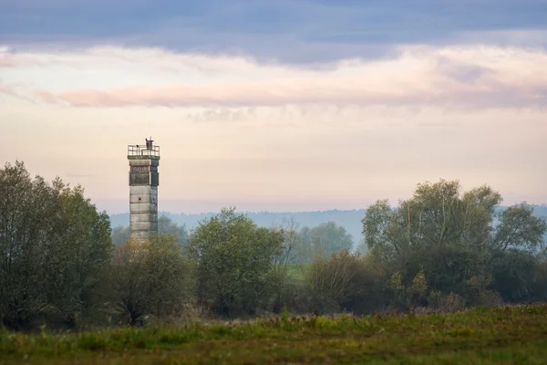 Watchtower at the former inner german Border — Stock Photo, Image