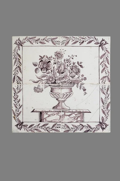 Holland csempe a 16., a 18. század — Stock Fotó