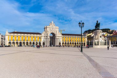 Ticaret kare (Praça Comercio) Lizbon, Portekiz