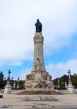 Lizbon, Portekiz Pombal Marquis için anıt