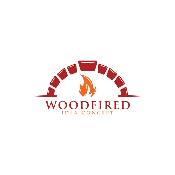 Tvůrčí dřevo Trouby a dřevo koncepce Logo Design šablony — Stockový vektor