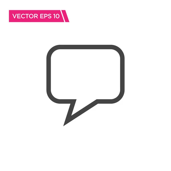 Diseño del icono de la burbuja del discurso, Vector EPS10 — Vector de stock