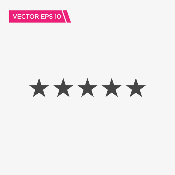 Star Icon Design Concept, Vector EPS10