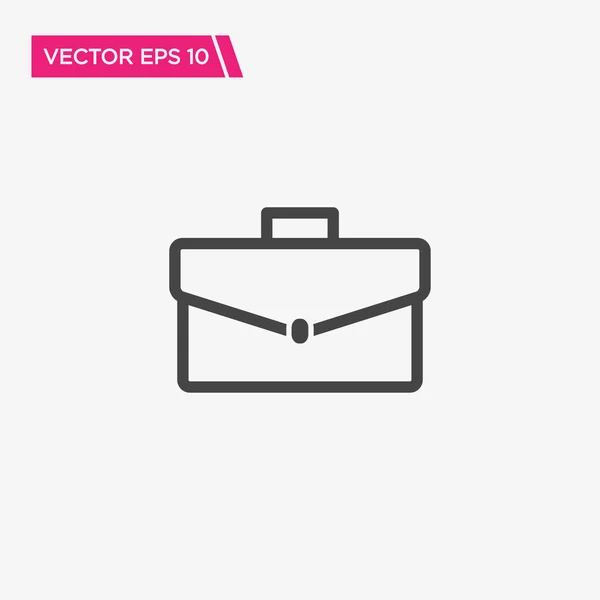 Briefcase Icon Design Vector Eps10 — Stock Vector