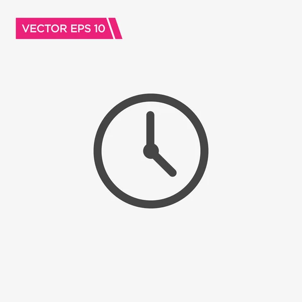 Clock Icon Design Vector Eps10 — Stockvektor