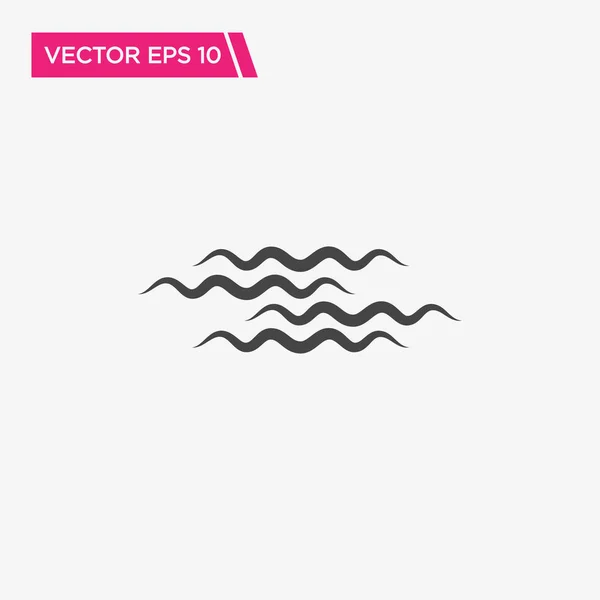 Wave Icon Design Vektor Eps10 — Stockvektor