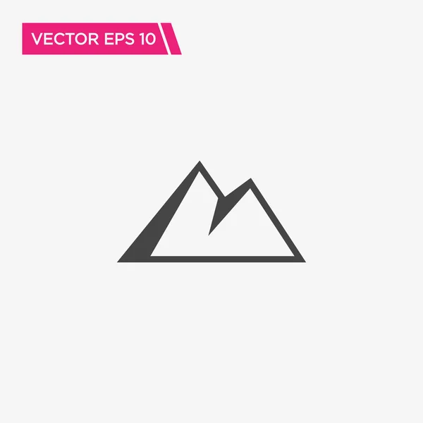 Mountain Icon Design Vector Eps10 — 스톡 벡터