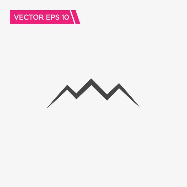 Mountain Icon Design Vector Eps10 — 스톡 벡터