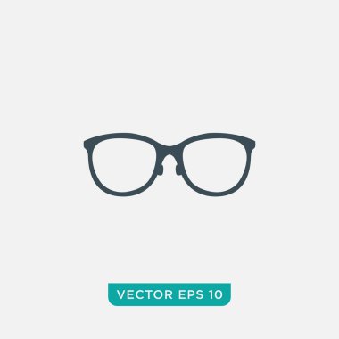 Göz Gözlüğü Simgesi Tasarımı, Vektör EPS10