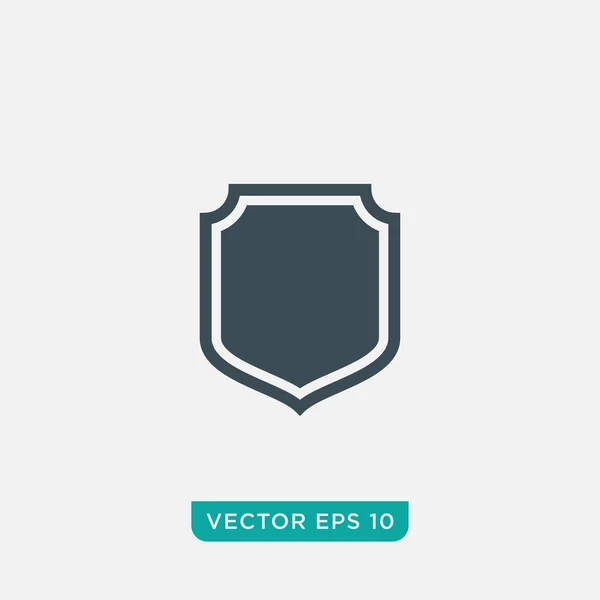 Shield 아이콘 디자인 Vector Eps10 — 스톡 벡터