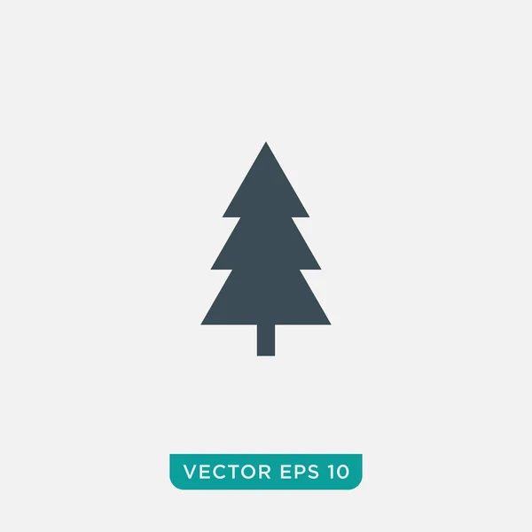 Desenho Ícone Árvore Vetor Eps10 — Vetor de Stock