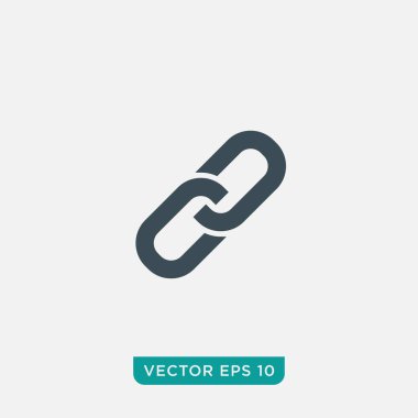 Bağlantı Simgesi Tasarımı, Vektör EPS10