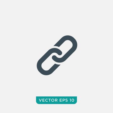 Bağlantı Simgesi Tasarımı, Vektör EPS10