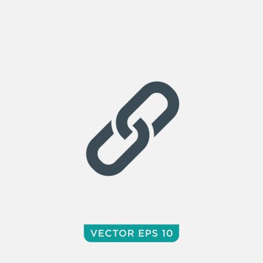 Bağlantı Simgesi Tasarımı, Vektör EPS10