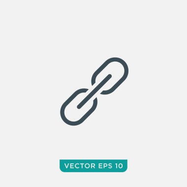 Bağlantı Simgesi Tasarımı, Vektör EPS10