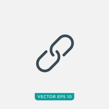 Bağlantı Simgesi Tasarımı, Vektör EPS10