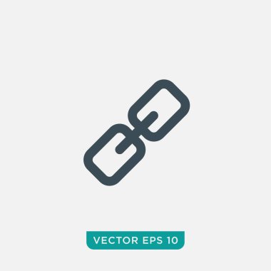 Bağlantı Simgesi Tasarımı, Vektör EPS10