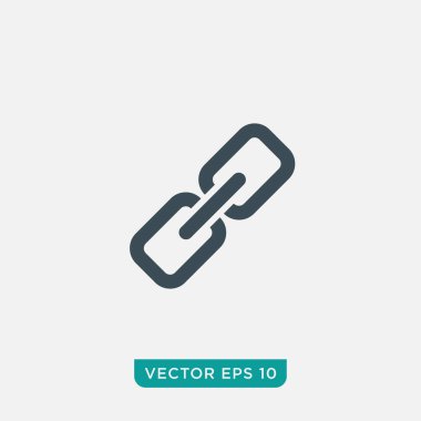 Bağlantı Simgesi Tasarımı, Vektör EPS10