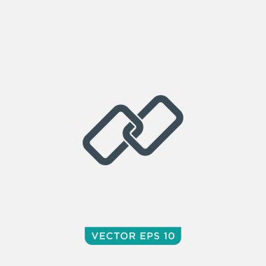 Bağlantı Simgesi Tasarımı, Vektör EPS10