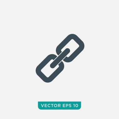 Bağlantı Simgesi Tasarımı, Vektör EPS10