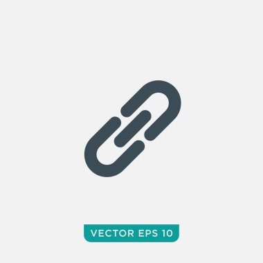 Bağlantı Simgesi Tasarımı, Vektör EPS10