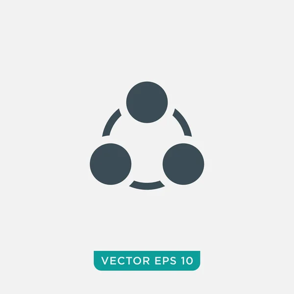 Share Icon Design Vector Eps10 — Stockvektor