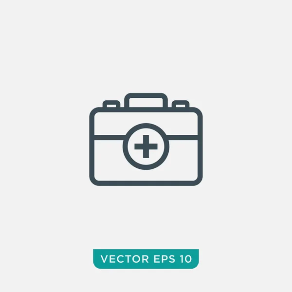 Erste Hilfe Zeichen Icon Design Vector Eps10 — Stockvektor