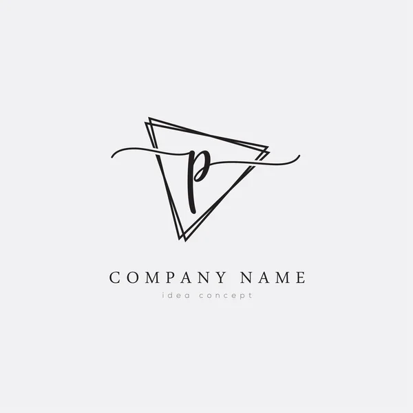 Lettera Iniziale Logo Vettoriale Eps10 — Vettoriale Stock