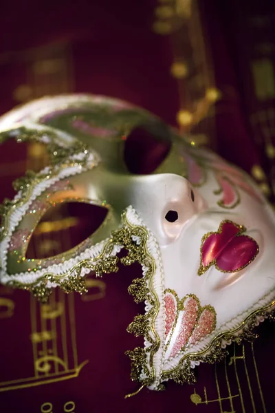 Maschera e Musica — Foto Stock