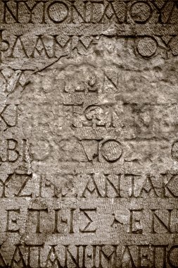 Antik Mısır alfabe mermer arka plan doku