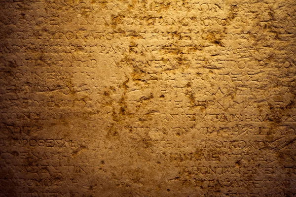 Alphabets Égypte ancienne sur fond de marbre Texture — Photo