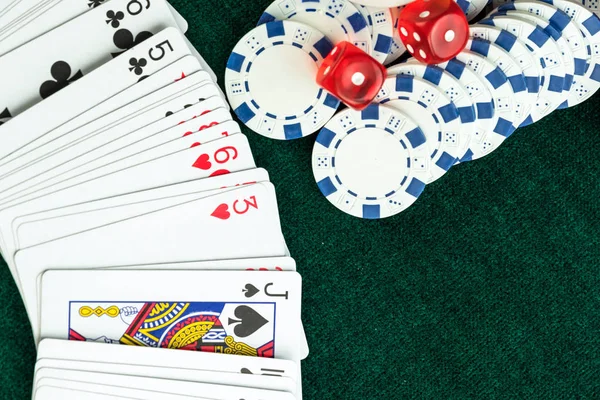 Азартні Ігри покер Ігри — стокове фото
