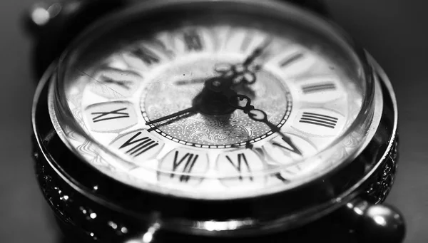 Reloj Macro Proyecto de tiempo detallado —  Fotos de Stock