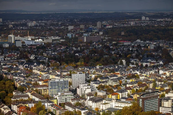 City Frankfurt Almanya — Stok fotoğraf