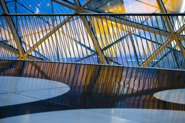 Modern iş kule cam Binası