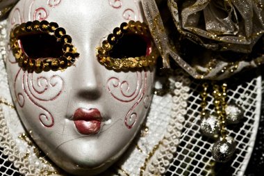 Venedik Festival geleneksel maske