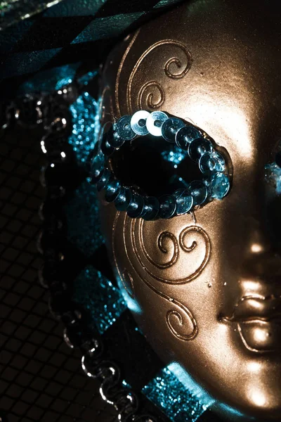 Venezianisches Fest traditionelle Maske — Stockfoto