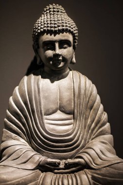 Buddha Sculpture Meditative clipart