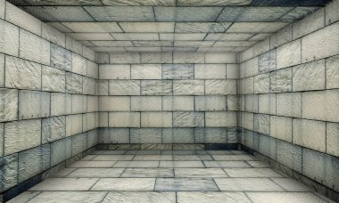 Grunge soyut kentsel tuğla oda sahne arka plan