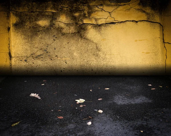 Grunge soyut kentsel iç duvar sahne arka plan — Stok fotoğraf