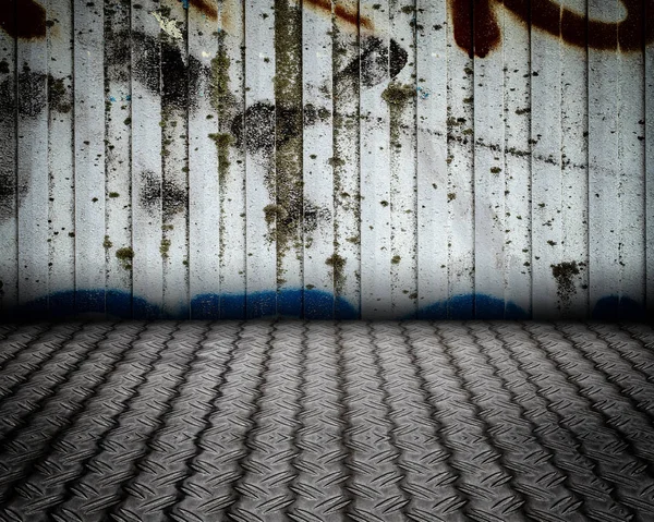 Grunge abstrakt Urban innervägg scenen bakgrund — Stockfoto