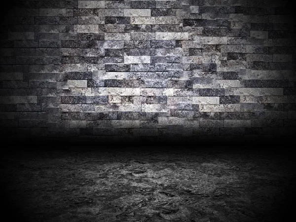 Urban Grunge Абстрактний інтер'єр Цегляна стіна Еталон Тло Текстура — стокове фото