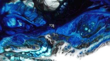 Soyut renkli boya mürekkep sıvı patlayabilir Difüzyon Psychedelic patlama hareketi