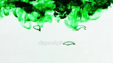 Soyut mürekkep boya sanat karışım renkli Splash sualtı içinde