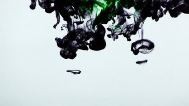 Sanat mürekkep sıvı boya Splash sualtı içinde