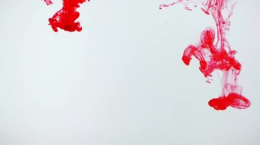 Sanat mürekkep sıvı boya Splash sualtı içinde