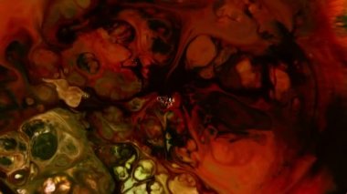 Soyut renkli boya mürekkep sıvı patlayabilir Difüzyon Psychedelic patlama hareketi