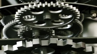 Rusty Retro mekanik saat vites