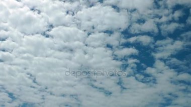 Bulutlar gökyüzü görünümü zaman atlamalı